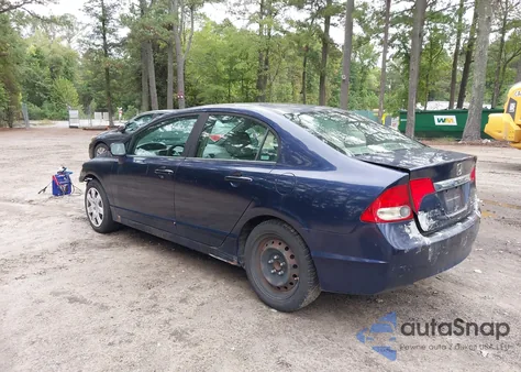 2009 Honda Civic Lx z USA, uszkodzony, nr VIN 1HGFA16519L001445